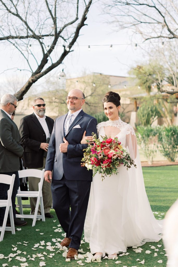 bride and her father 