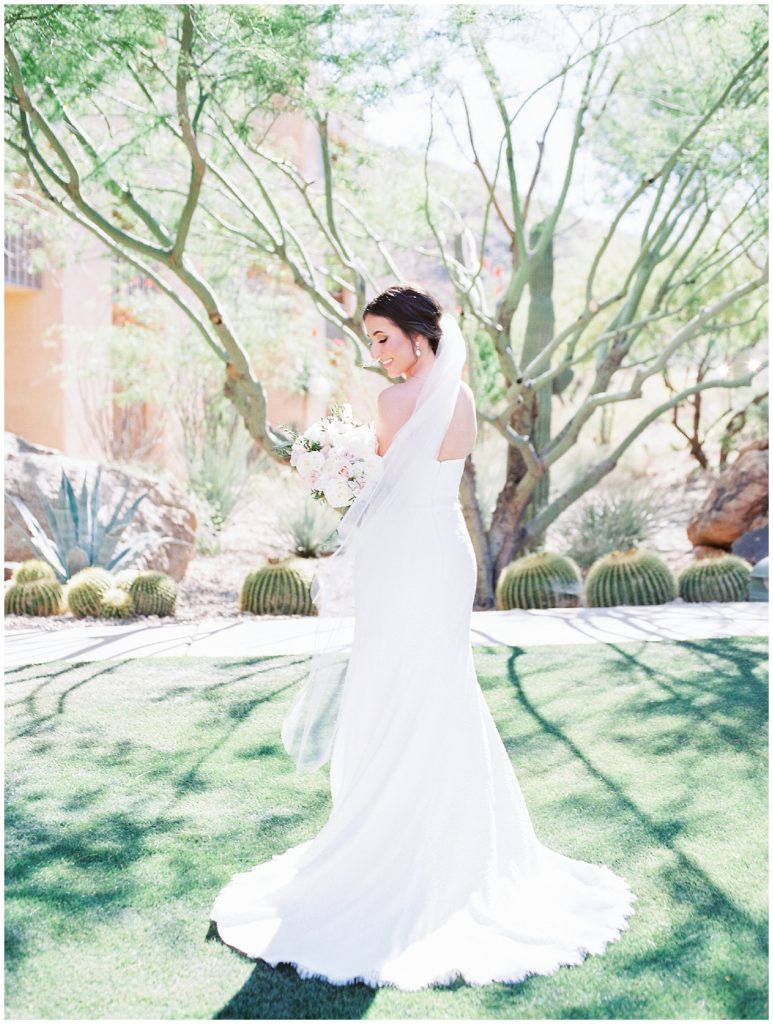Bride at JW Marriott Starr Pass Wedding in Tucson, Arizona