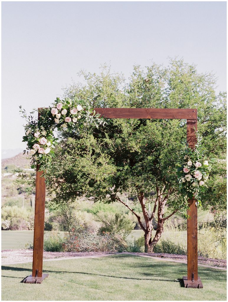 Ceremony at JW Marriott Starr Pass Wedding in Tucson, Arizona