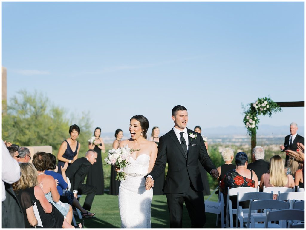 Wedding ceremony JW Marriott Starr Pass in Tucson, Arizona